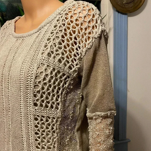 ANVRDIE Angel never die Cable Knit Sweater Women 0-3 - Picture 6 of 6